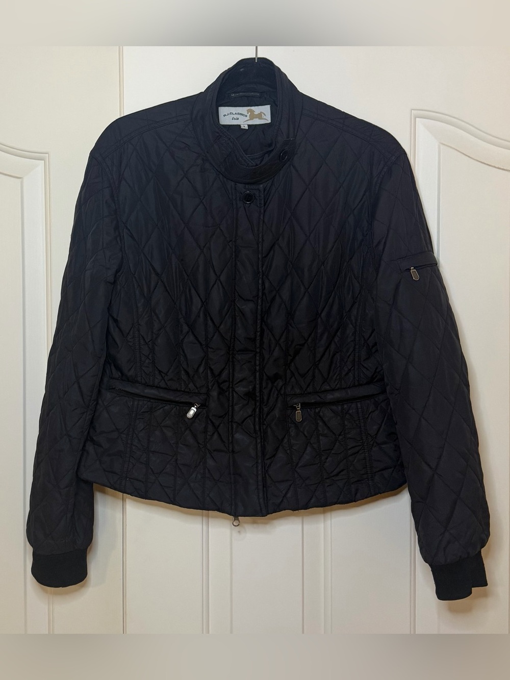 Early 2000s R.J. Classics Trio Quilted Equestrian Jacket S